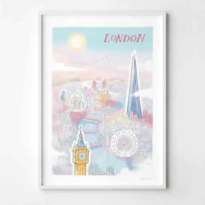 Mike Green A4 Print London Skyline
