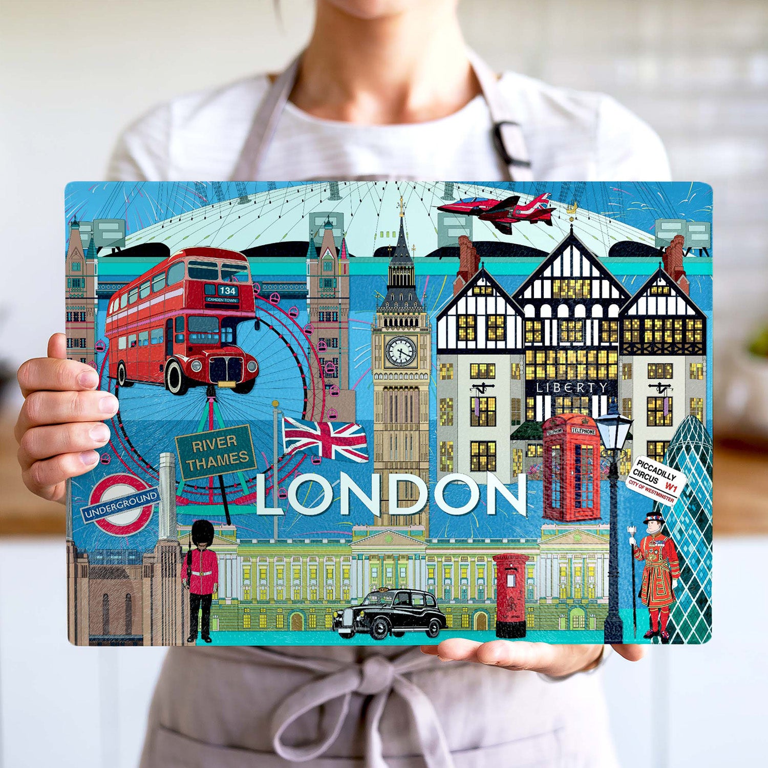 Bean & Bemble London City Glass Worktop Saver 1