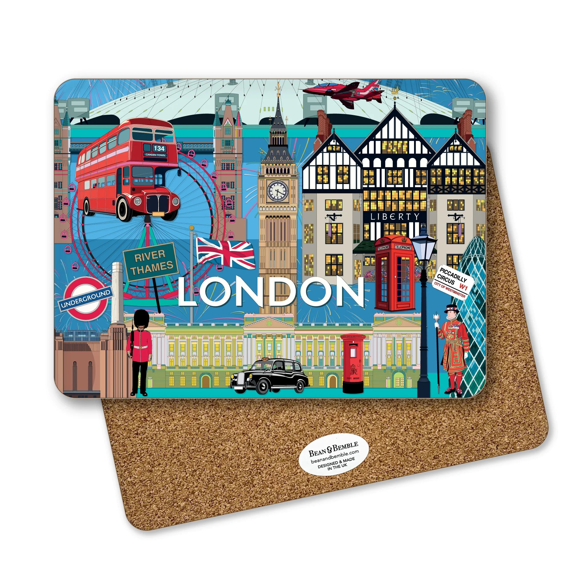 Bean & Bemble London City Rectangle Placemat