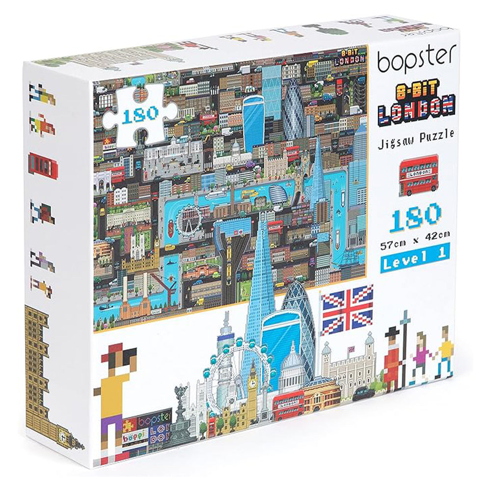 Bopster 8-Bit London Jigsaw Puzzle - 180pc 1