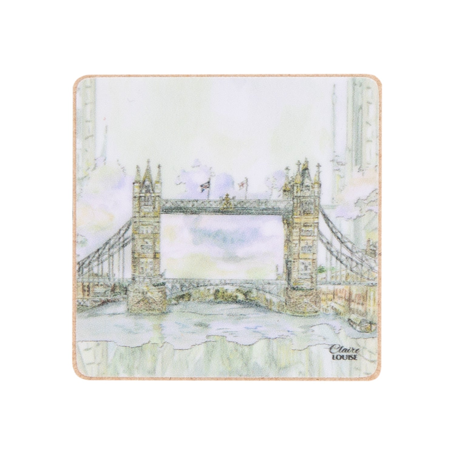 Claire Louise Tower Bridge Magnet 1