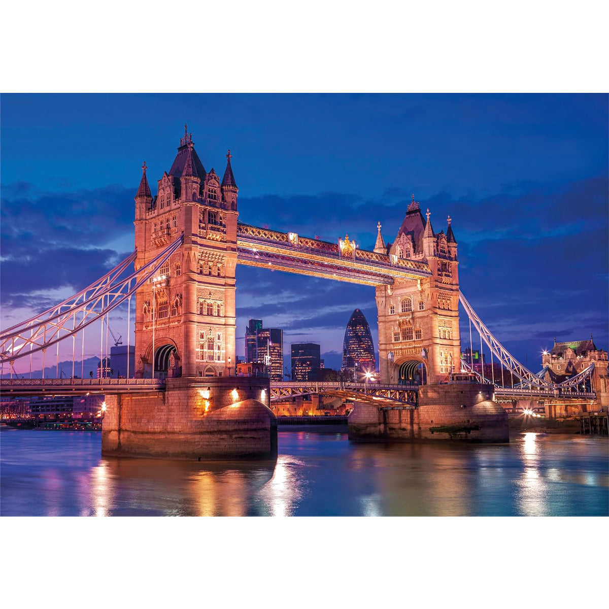 Clementoni Tower Bridge at Night 1000 Piece Puzzle 2