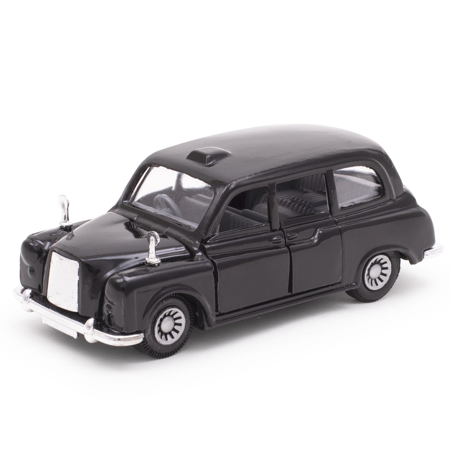 Die Cast Pull-Back London Black Taxi 1