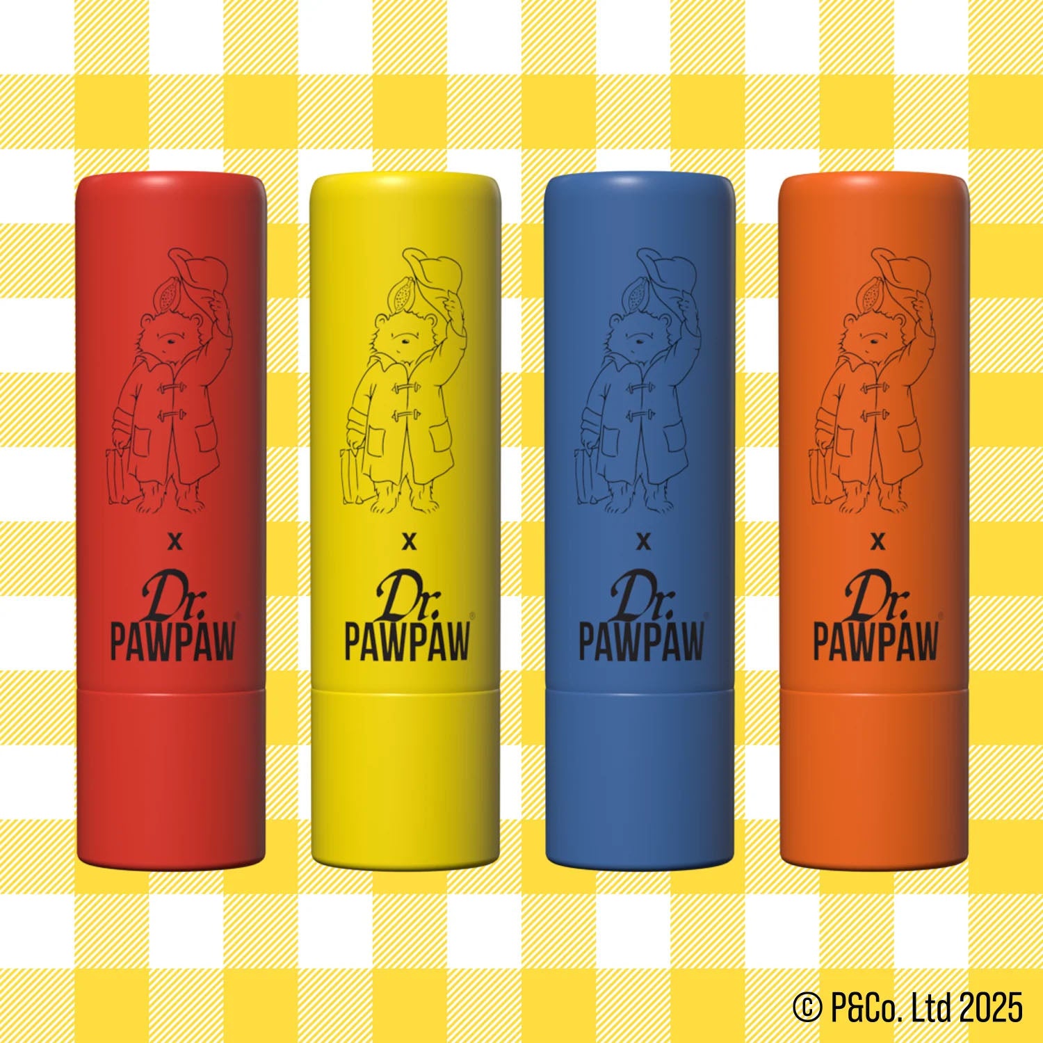 Paddington x Dr PawPaw Travel Set Lip Balms 4