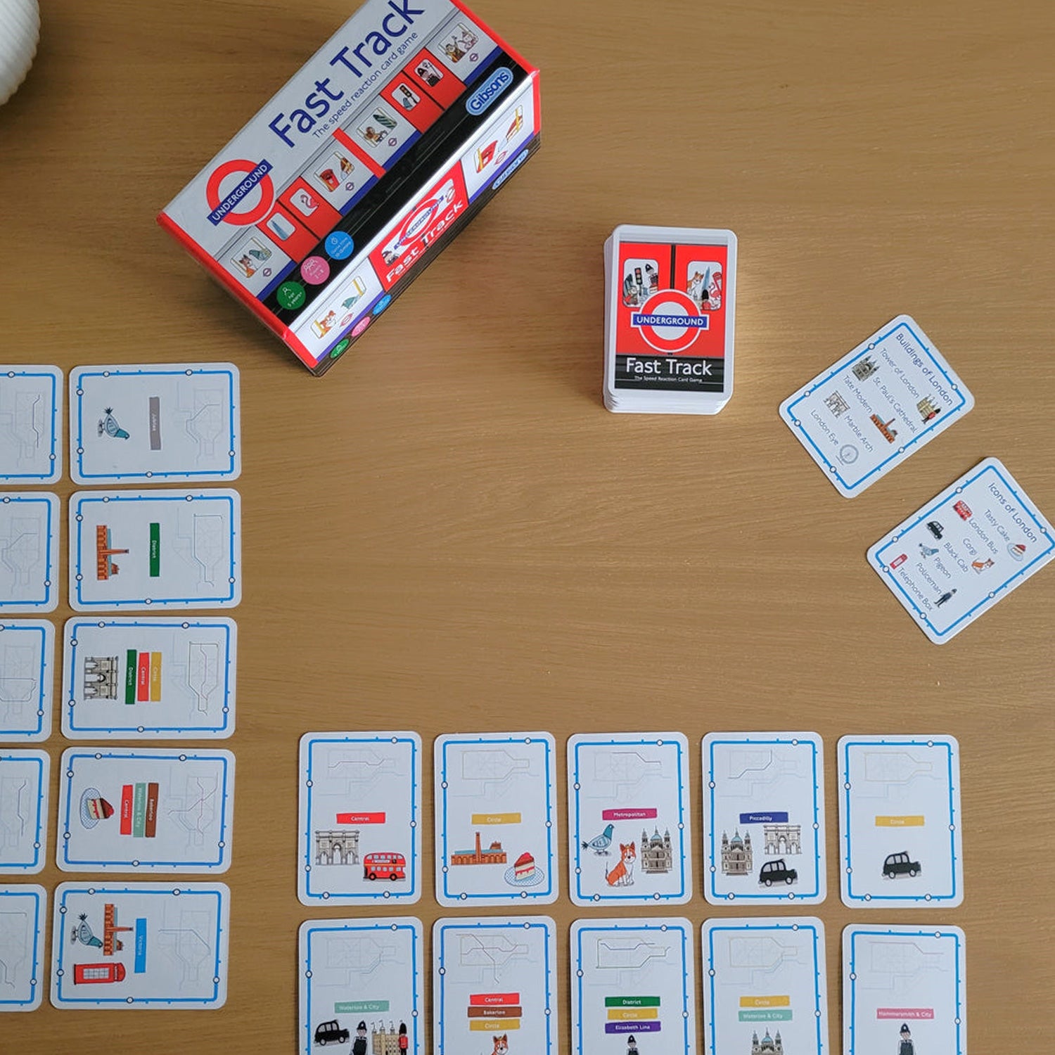 Fast Track - TFL London Underground Family Card Game