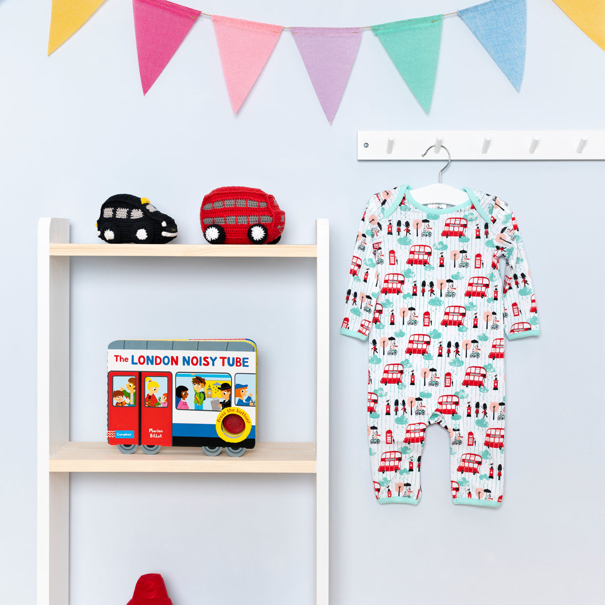 Baby toys and clothing from Tower Bridge