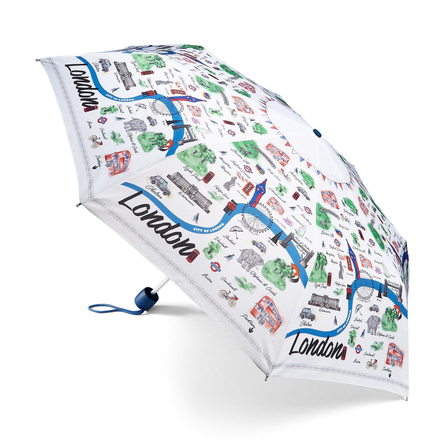 Fulton London Map Umbrella 1
