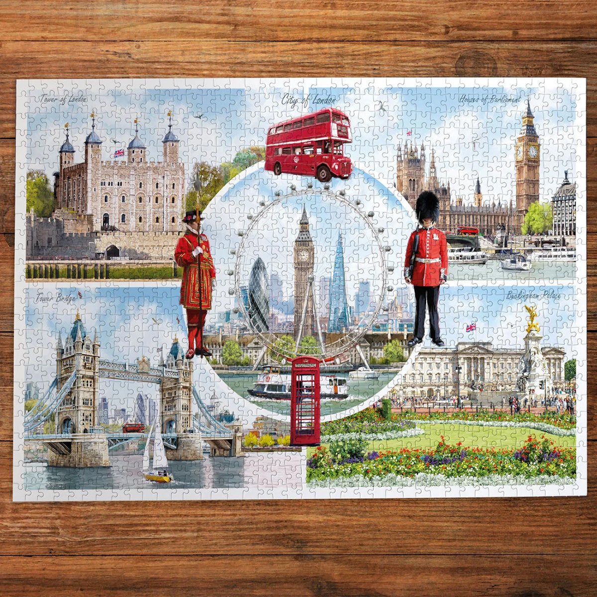 Gibsons A Look At London 1000pc Puzzle