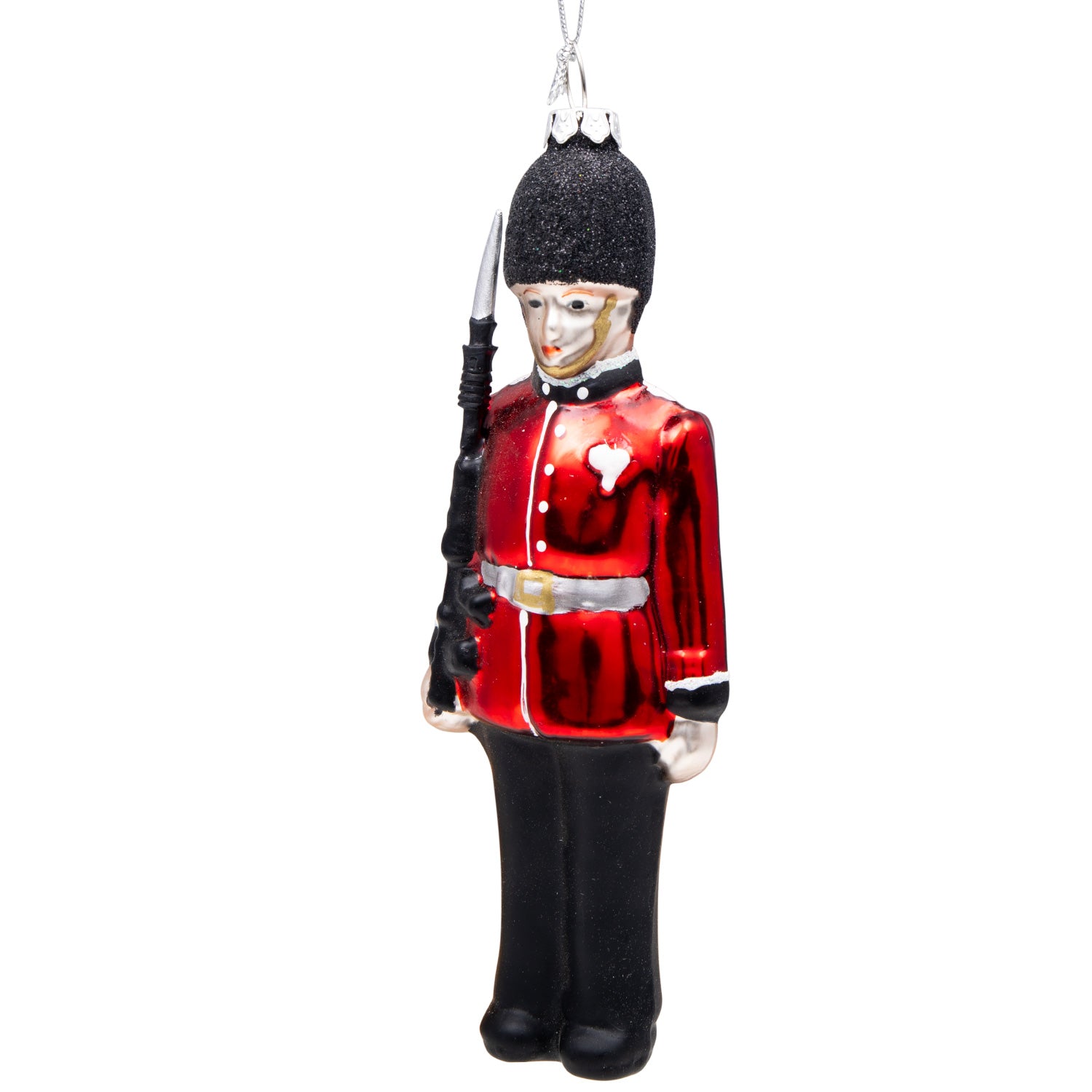 Gisela Graham Royal Guard Glass Christmas Decoration