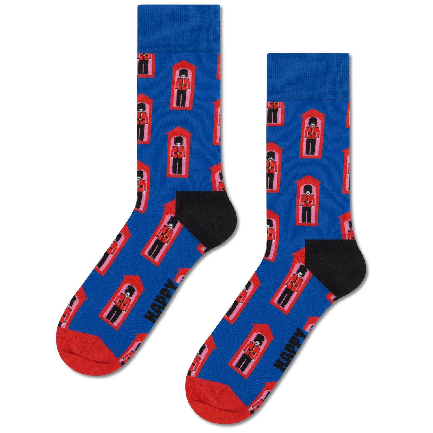 Happy Socks 3 Pack Guard Socks Gift Set - London Edition - Guard