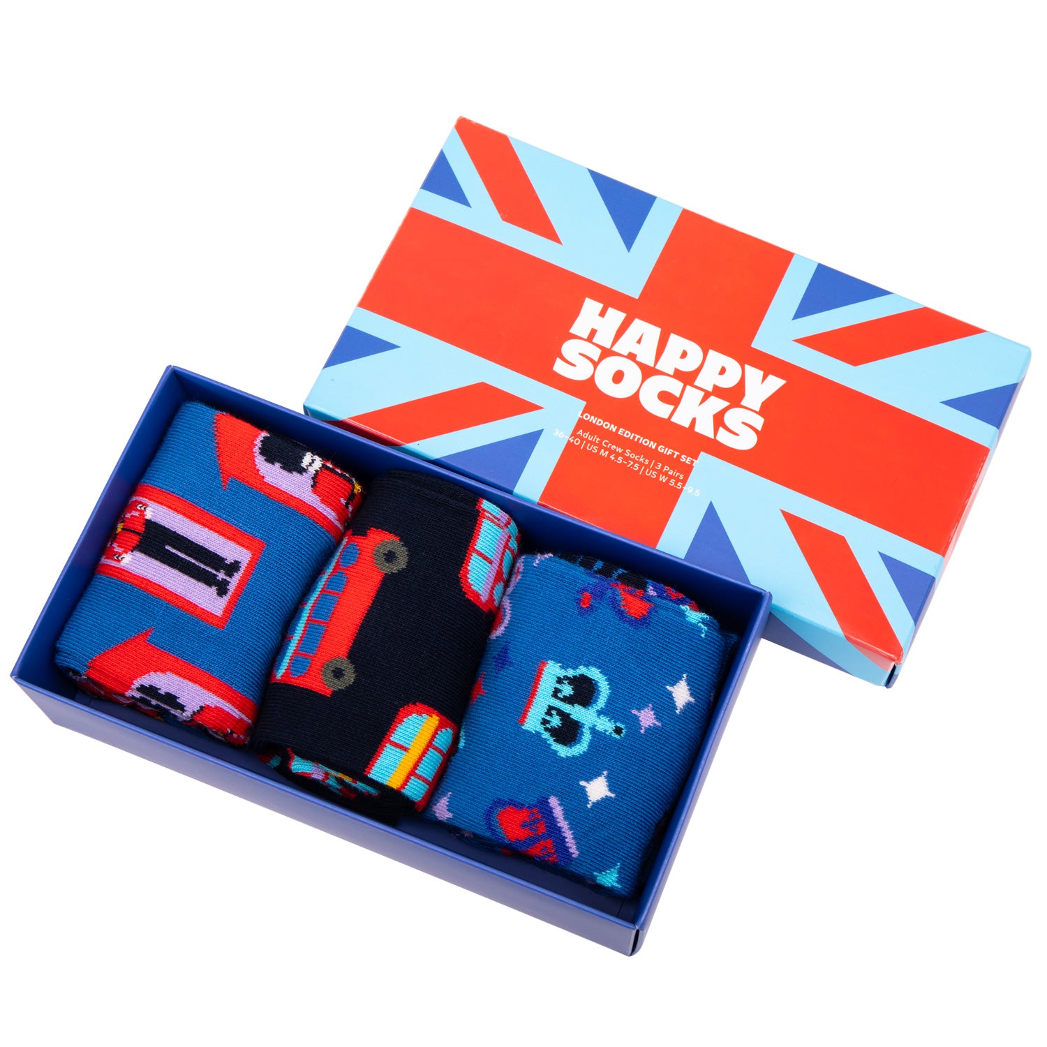 Happy Socks London Union Jack Gift Box