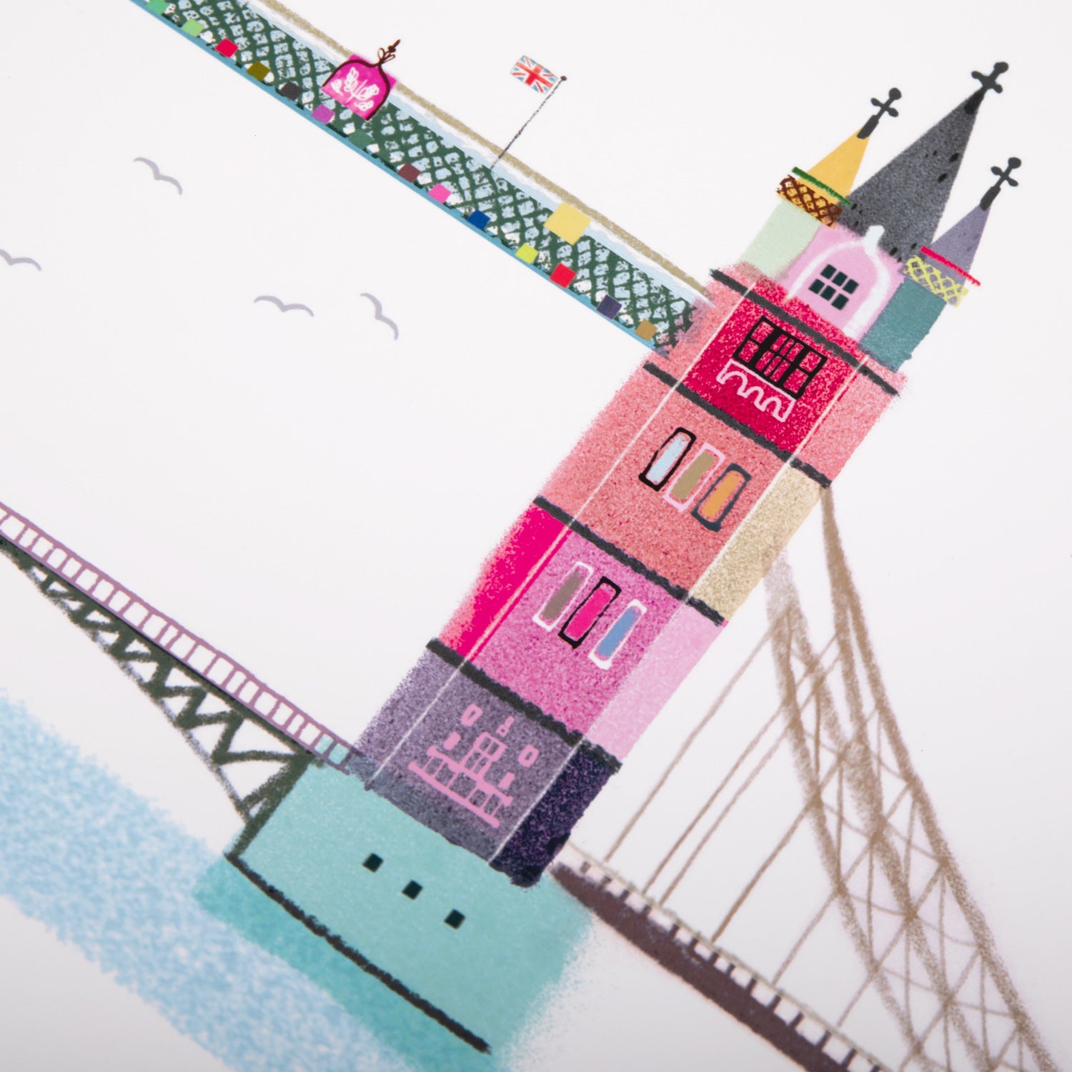 I Drew This - Tower Bridge A3 Print 2