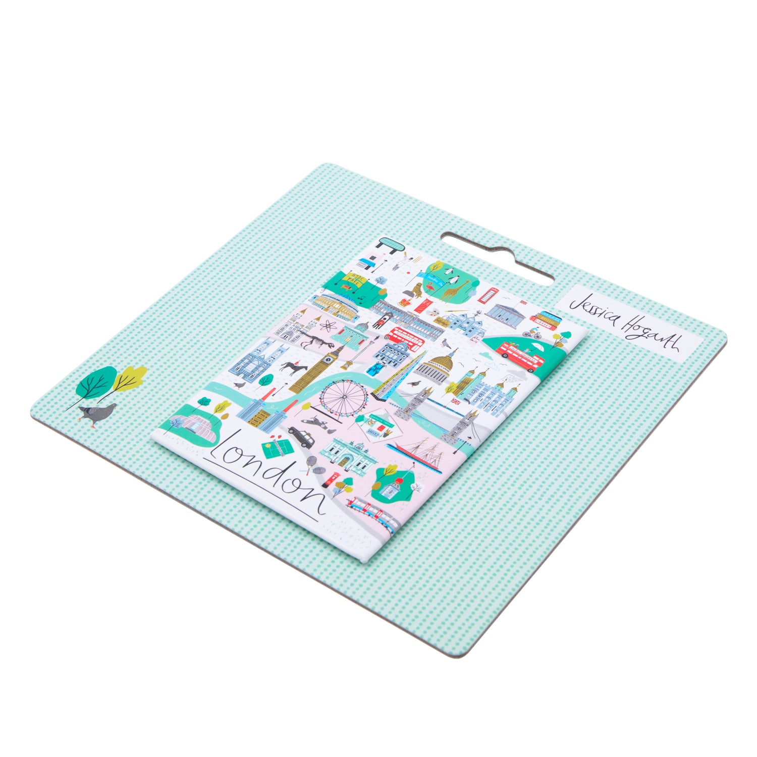 Jessica Hogarth London Map Magnet 2