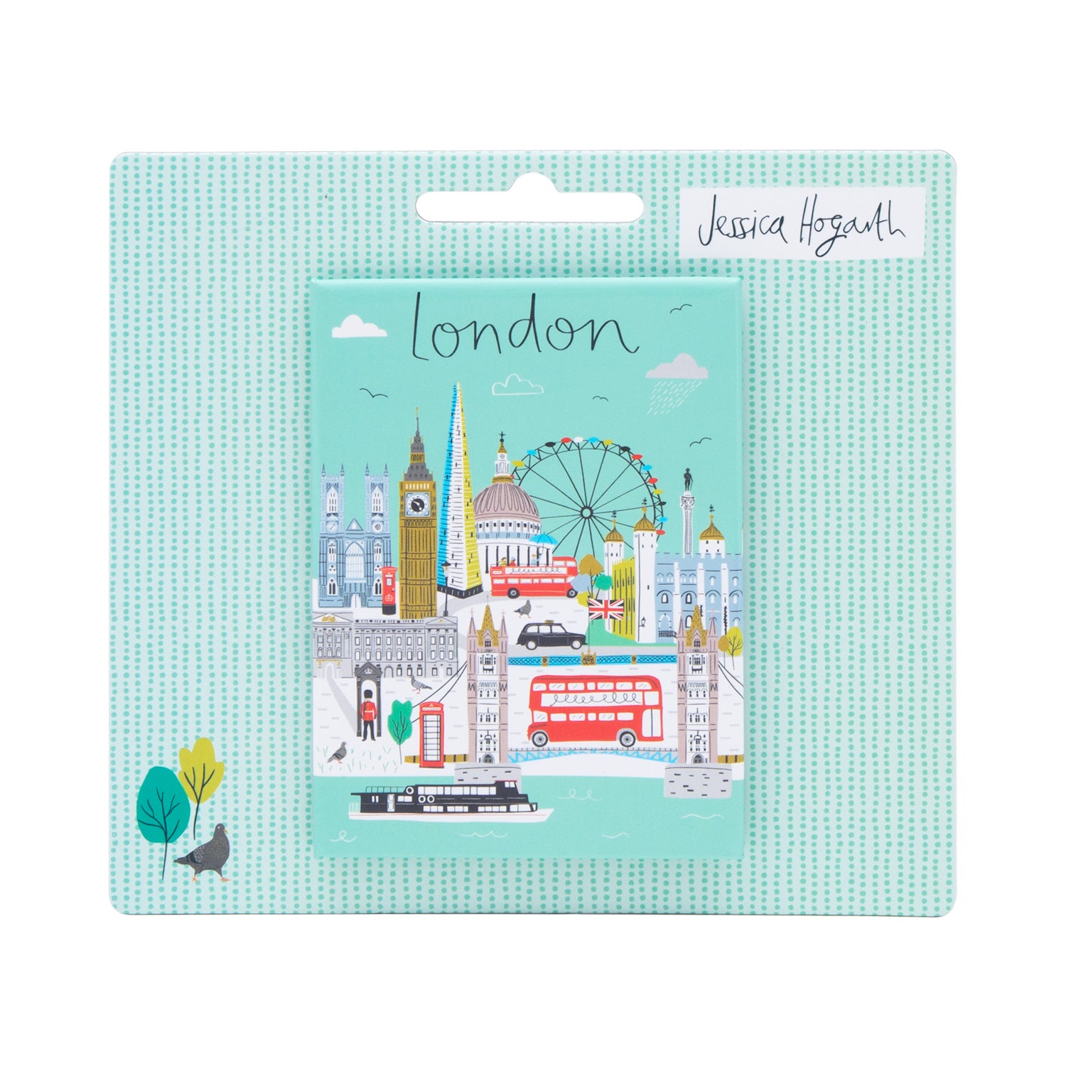 Jessica Hogarth London Skyline Magnet 1