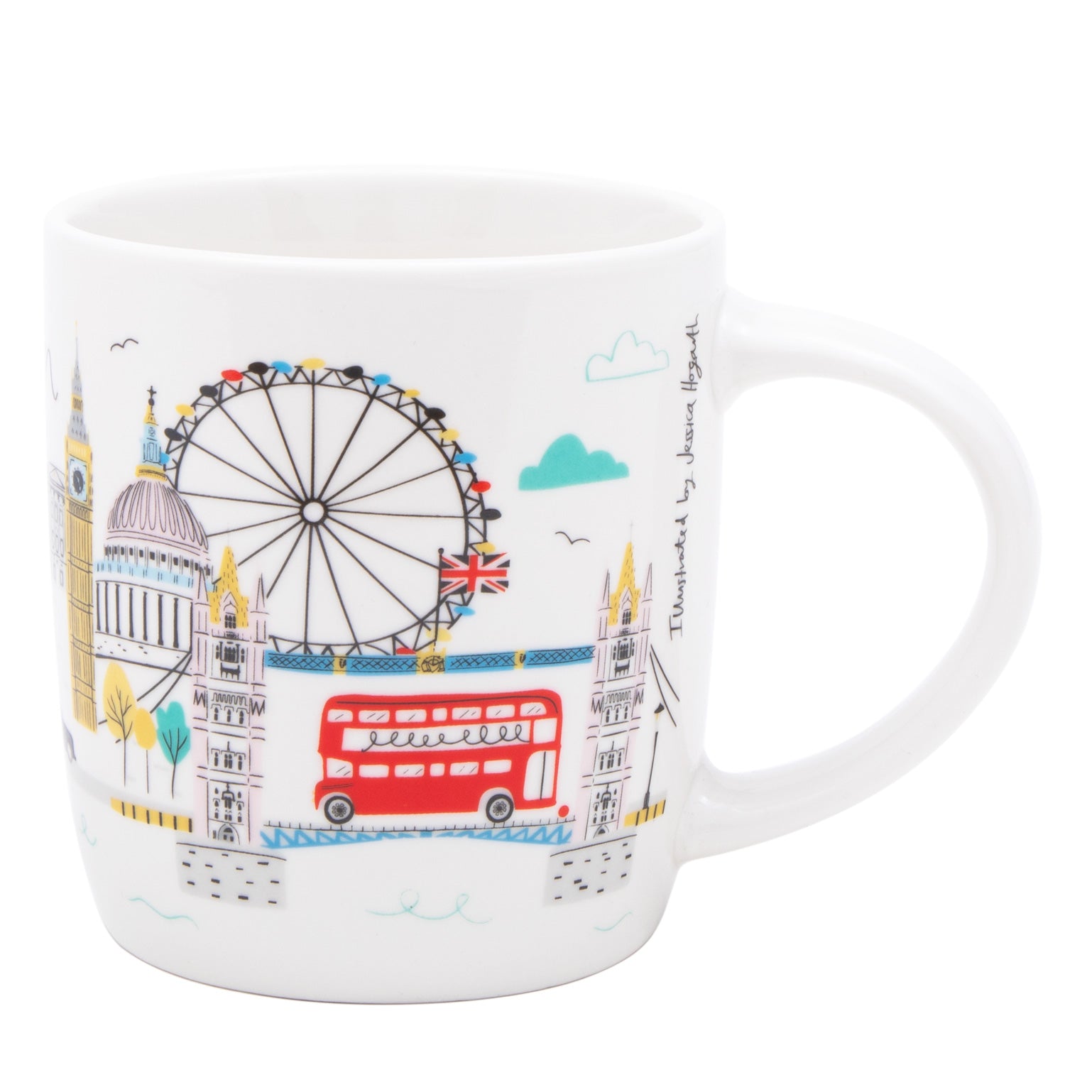 Jessica Hogarth London Skyline Mug 1