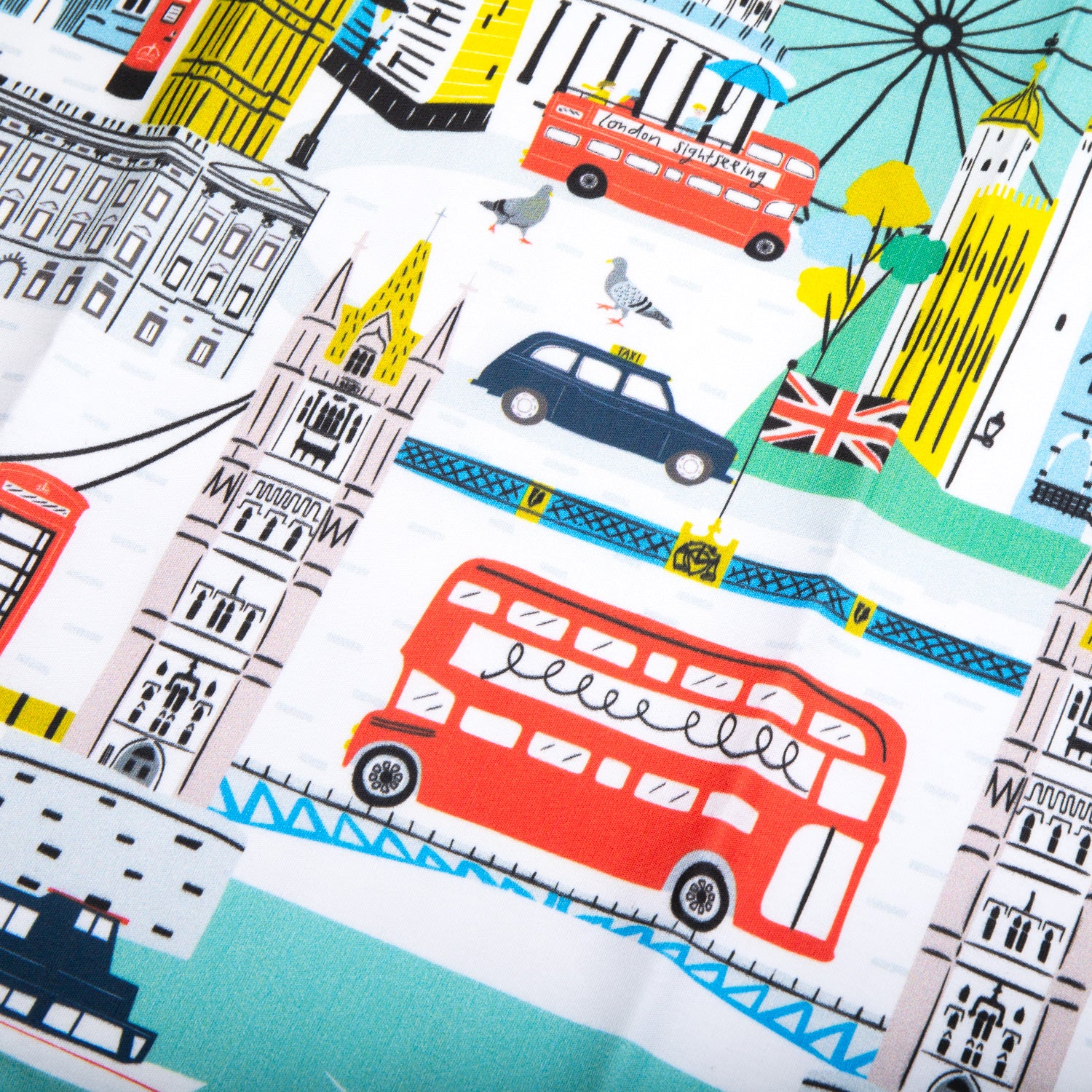 Jessica Hogarth London Skyline Tea Towel 2