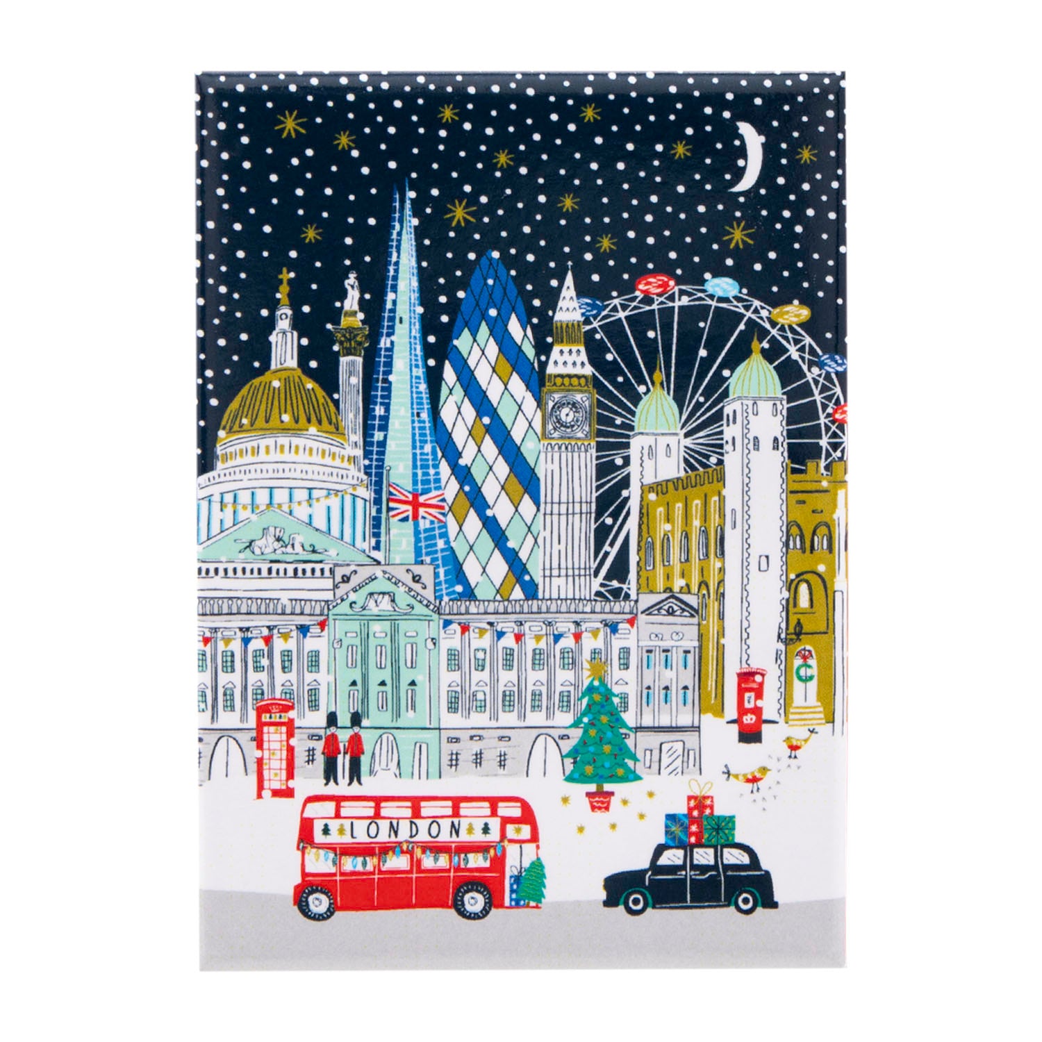 Jessica Hogarth Winter In London Scene Magnet 1