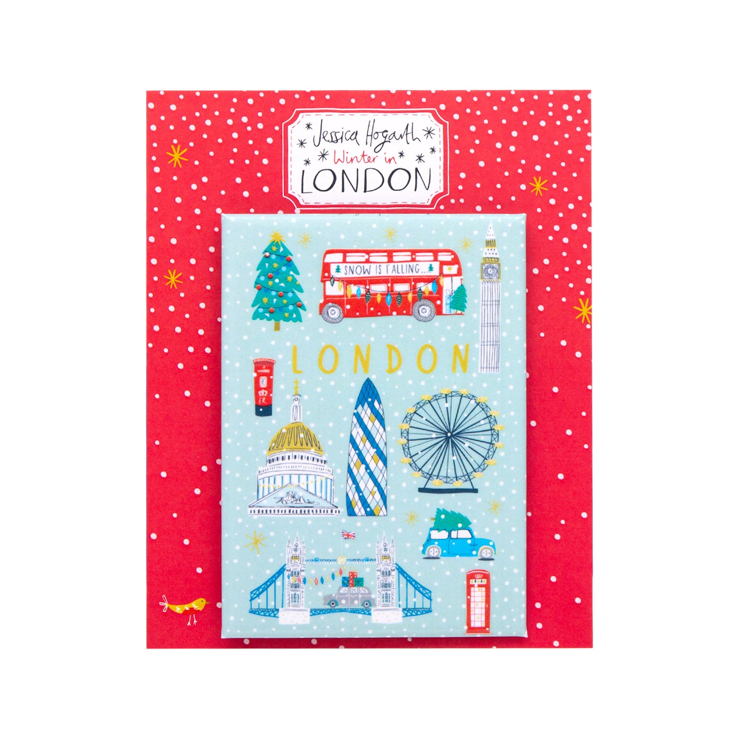 Jessica Hogarth Winter In London Icons Magnet