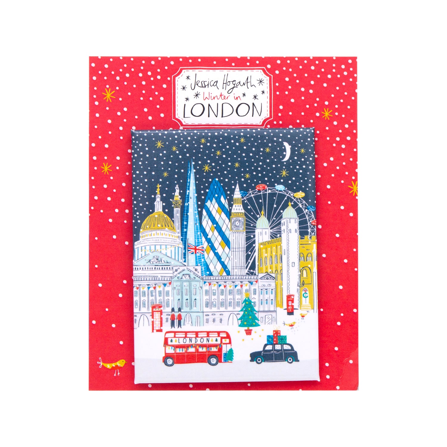 Jessica Hogarth Winter In London Scene Magnet