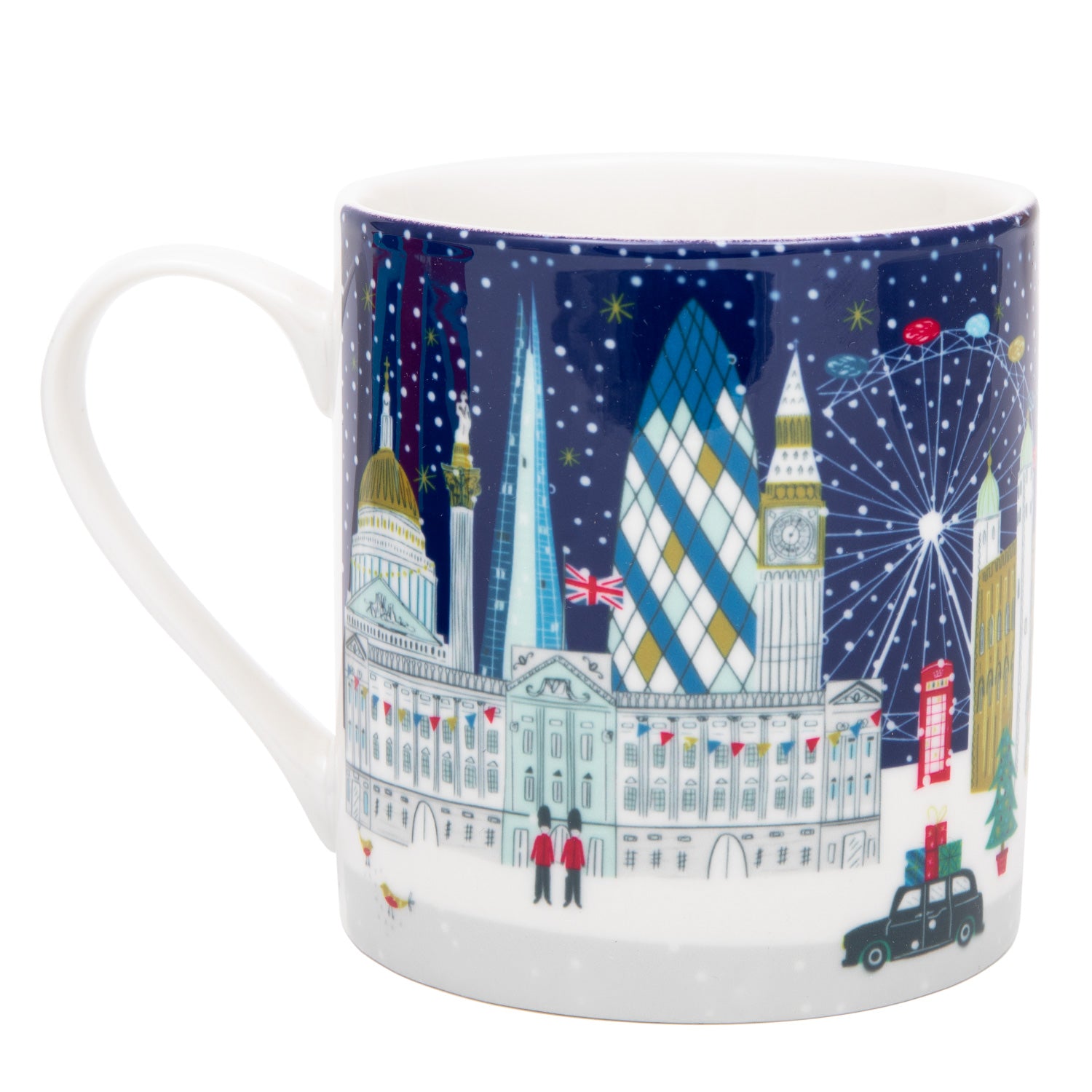 Jessica Hogarth Winter In London Scene Mug 2