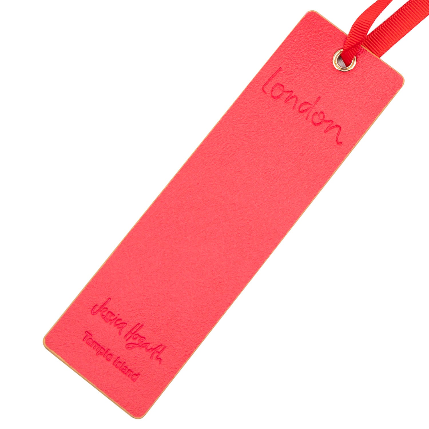 Jessica Hogarth Winter In London Vegan Leather Bookmark 2