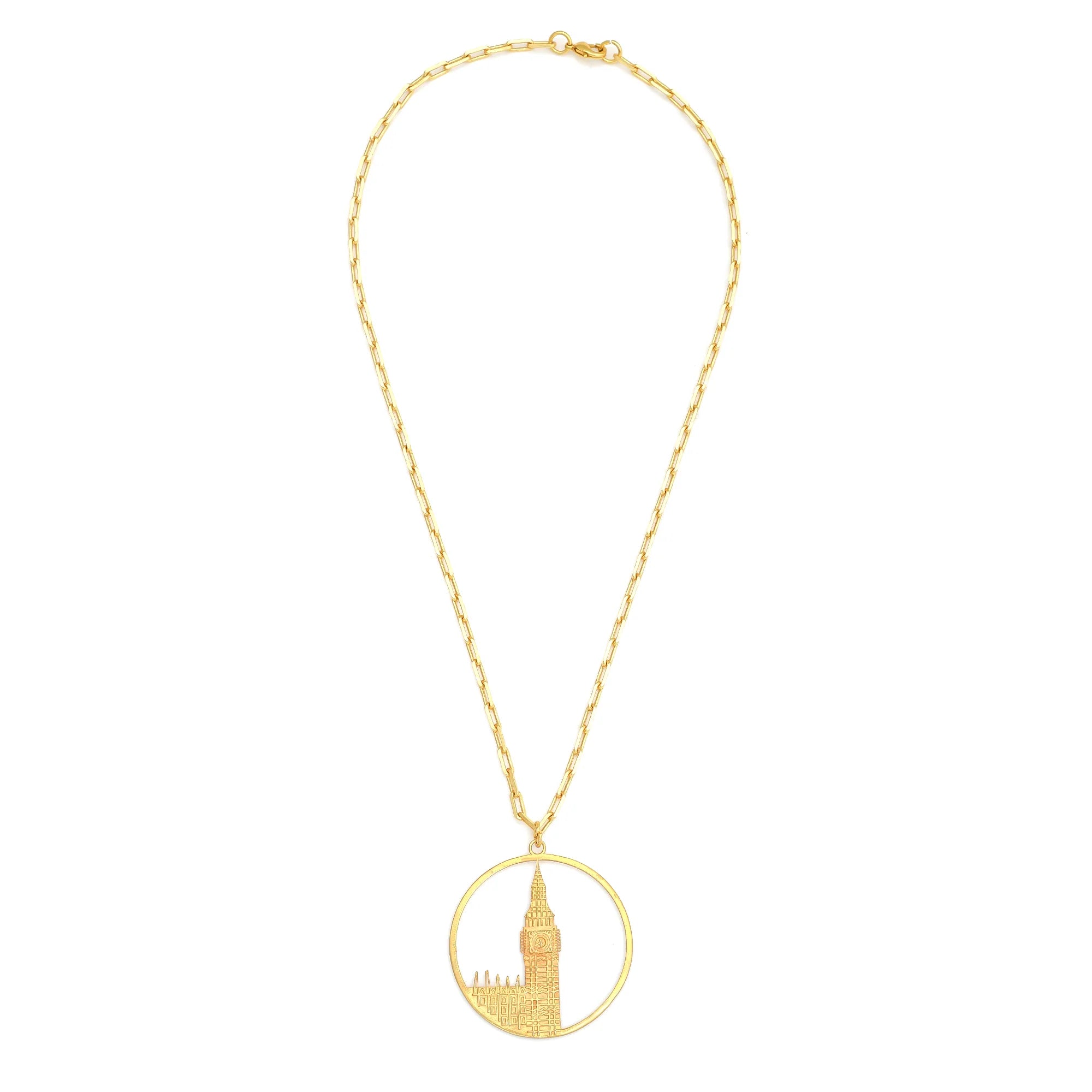 Jey Jewels Big Ben Pendant Necklace - Large 3