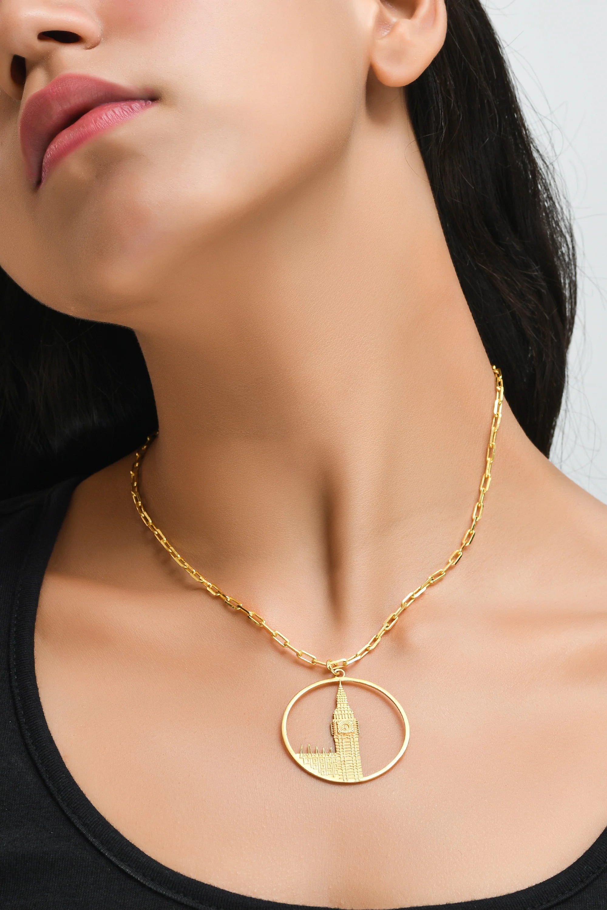 Jey Jewels Big Ben Pendant Necklace - Large 4