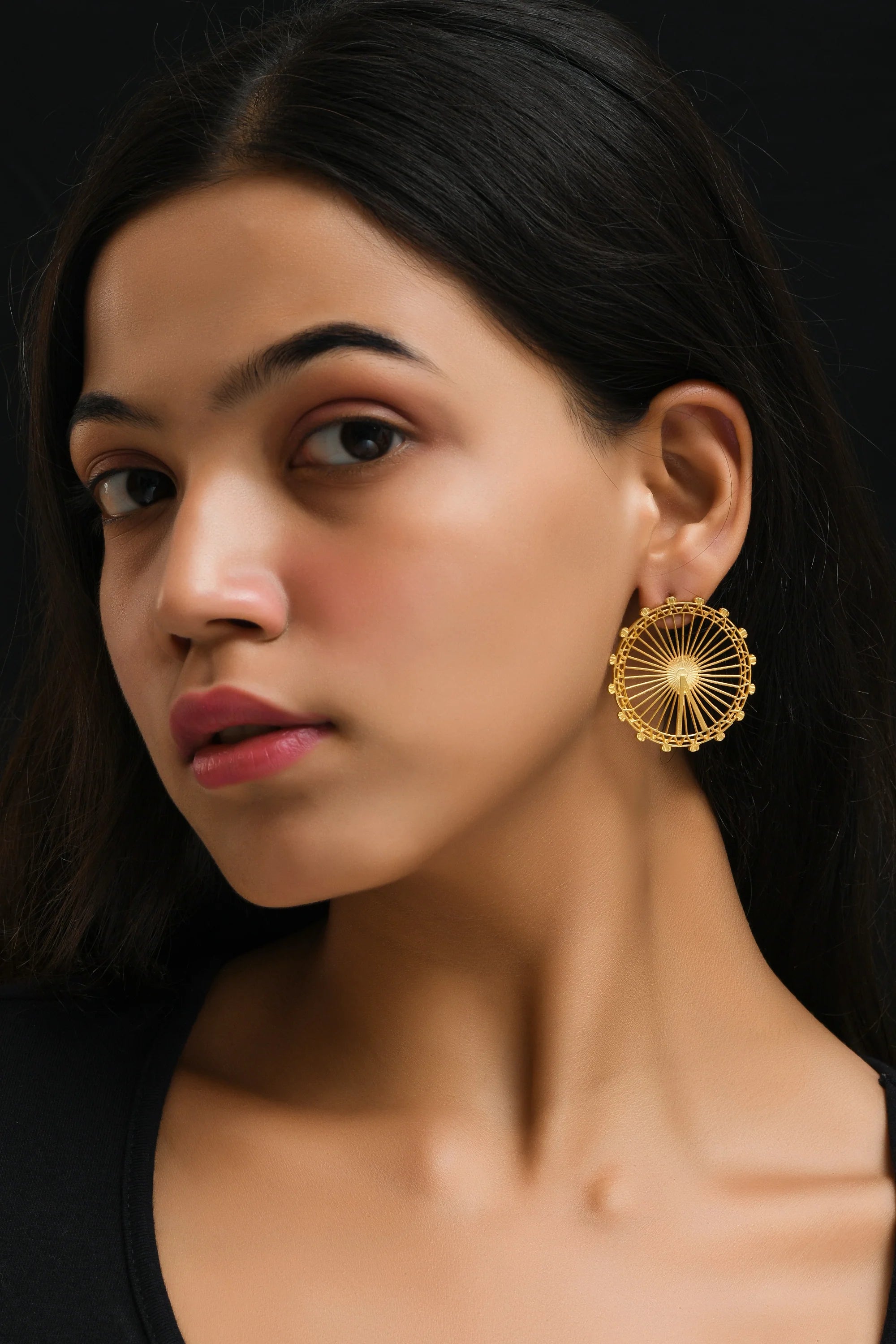 Jey Jewels London Eye Hoop Earrings - Large 4