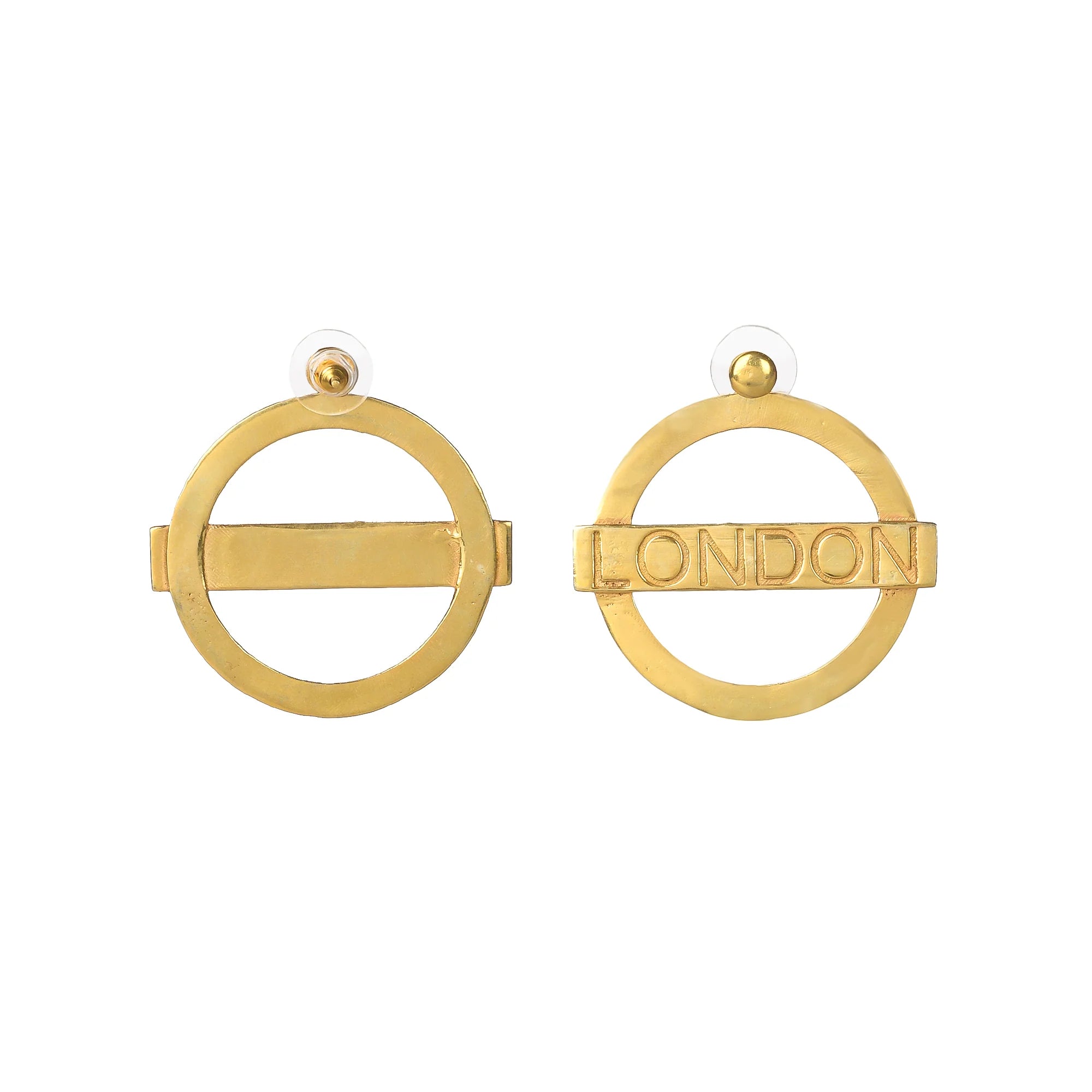 Jey Jewels London Underground Hoop Earrings - Large 3