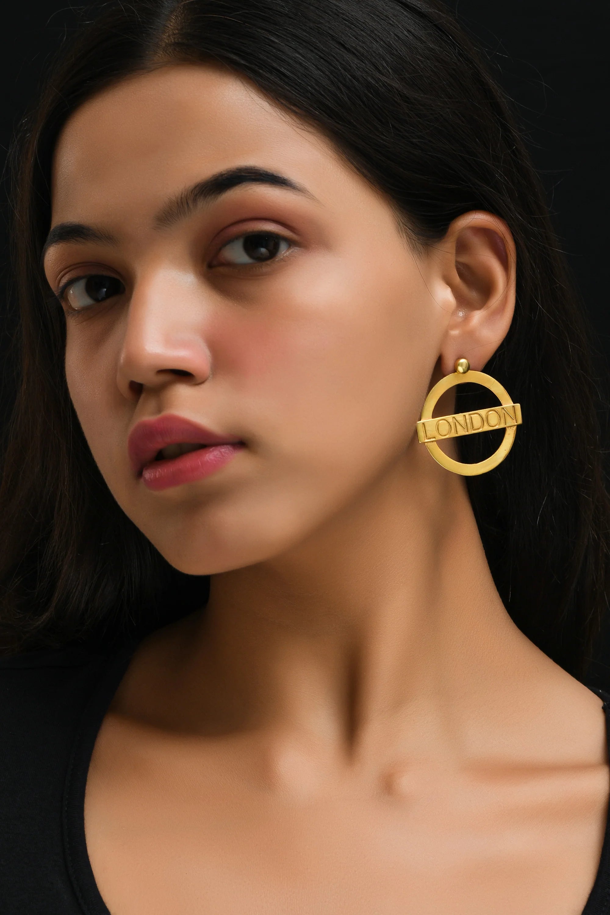 Jey Jewels London Underground Hoop Earrings - Large 4