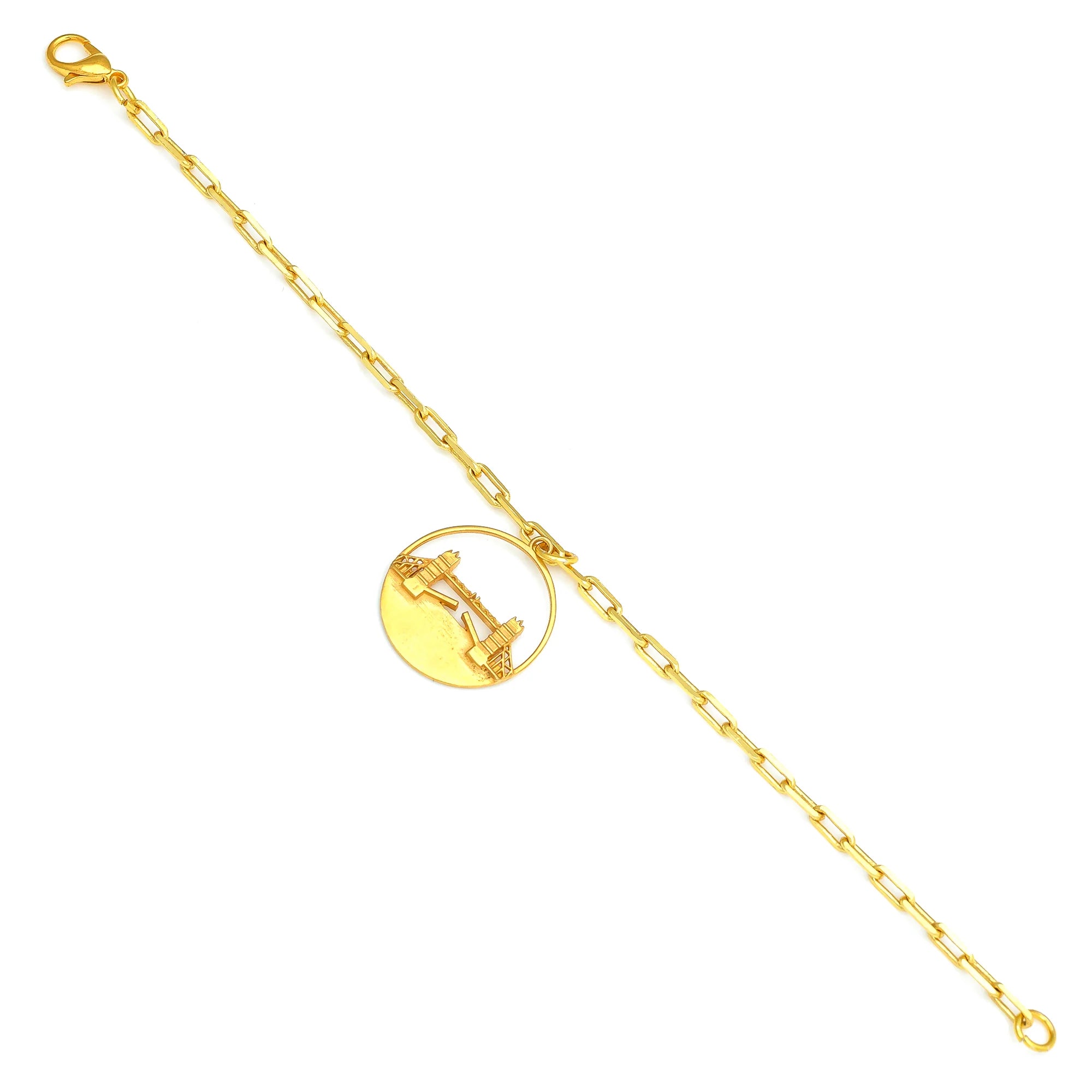 Jey Jewels Tower Bridge Dangling Bracelet 3