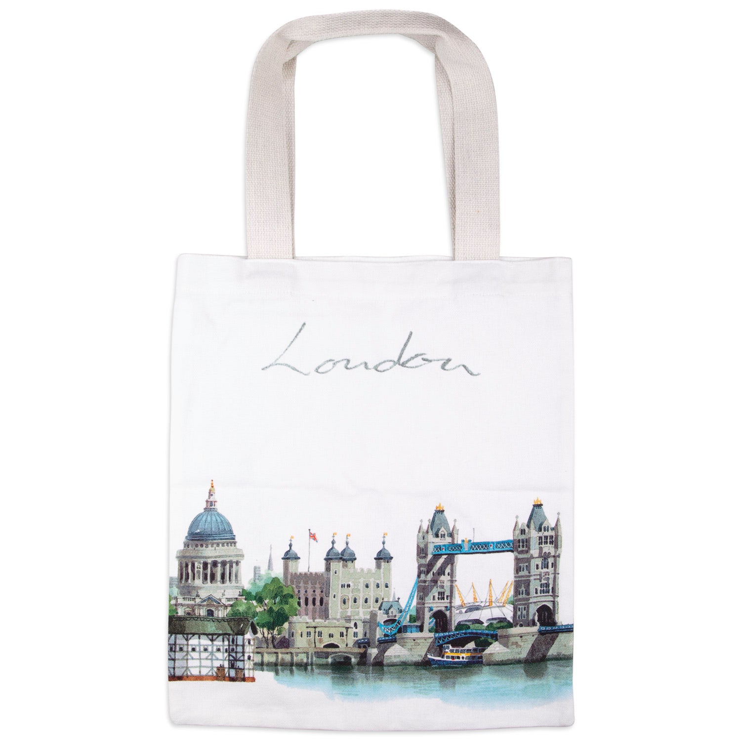 Landmarks Of London Tote Bag 1