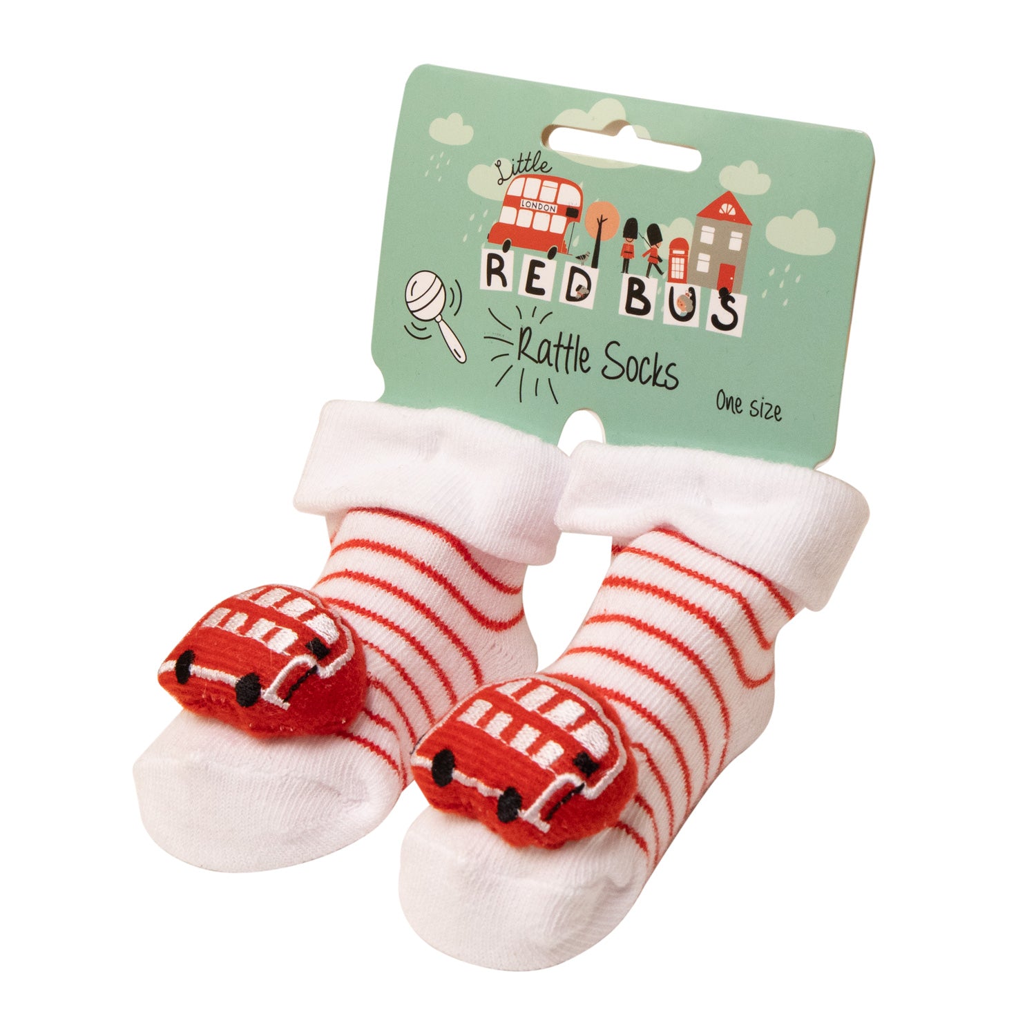 Baby socks best sale with rattles