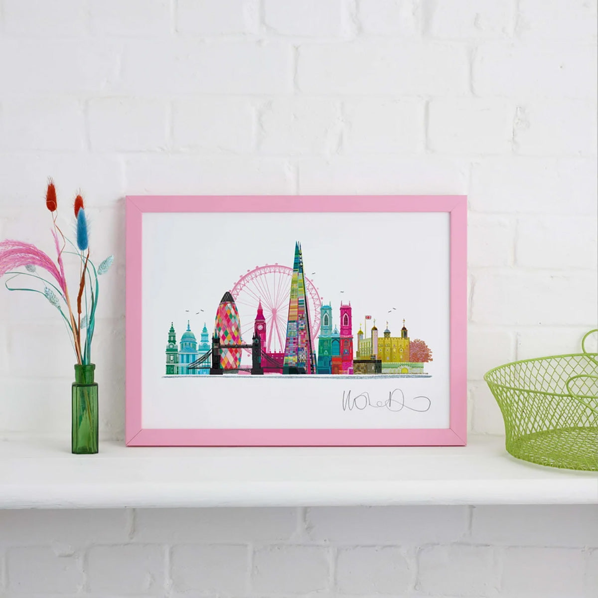 I Drew This - London Baby Unframed A4 Print