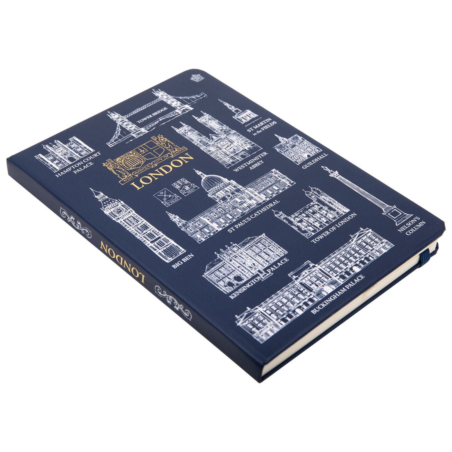 London Heritage Journal laid flat