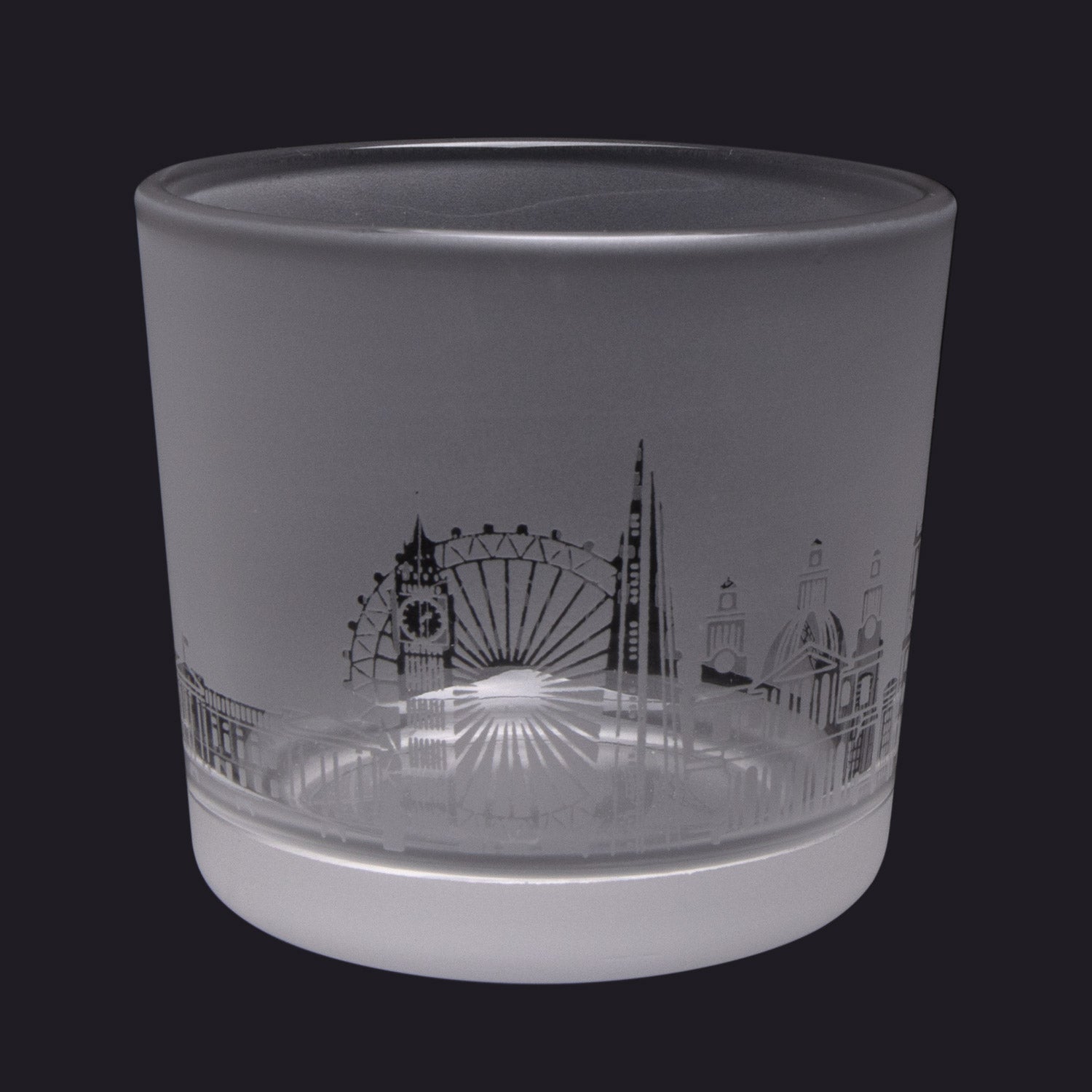 London Skyline Milford Glass Tealight Holder Small 5