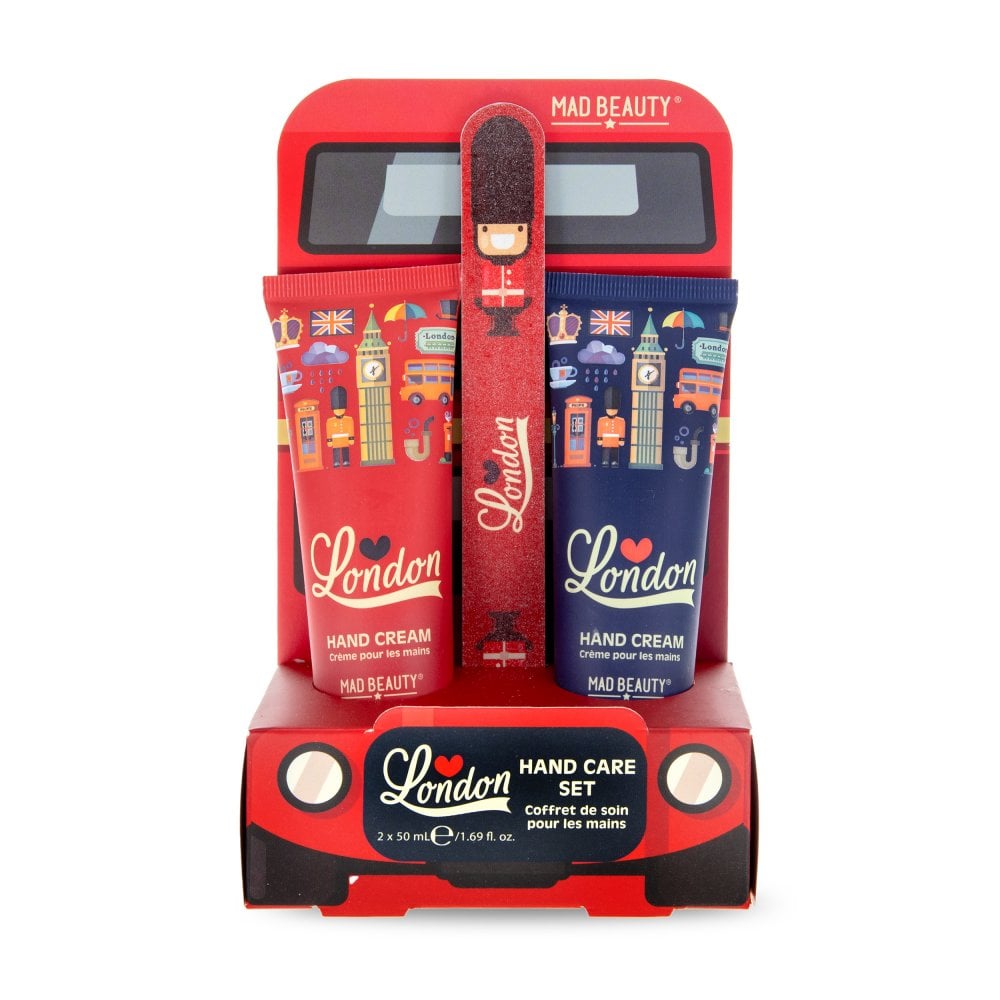 Mad Beauty London Hand Cream & Nail File Set 2