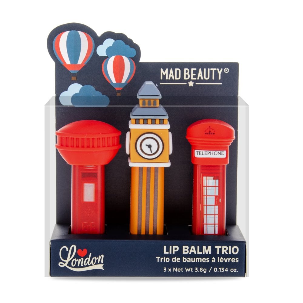 Mad Beauty London Lip Balms Box 1