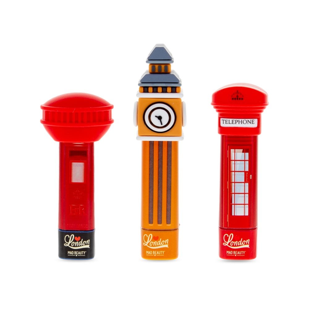Mad Beauty London Lip Balms Box 3
