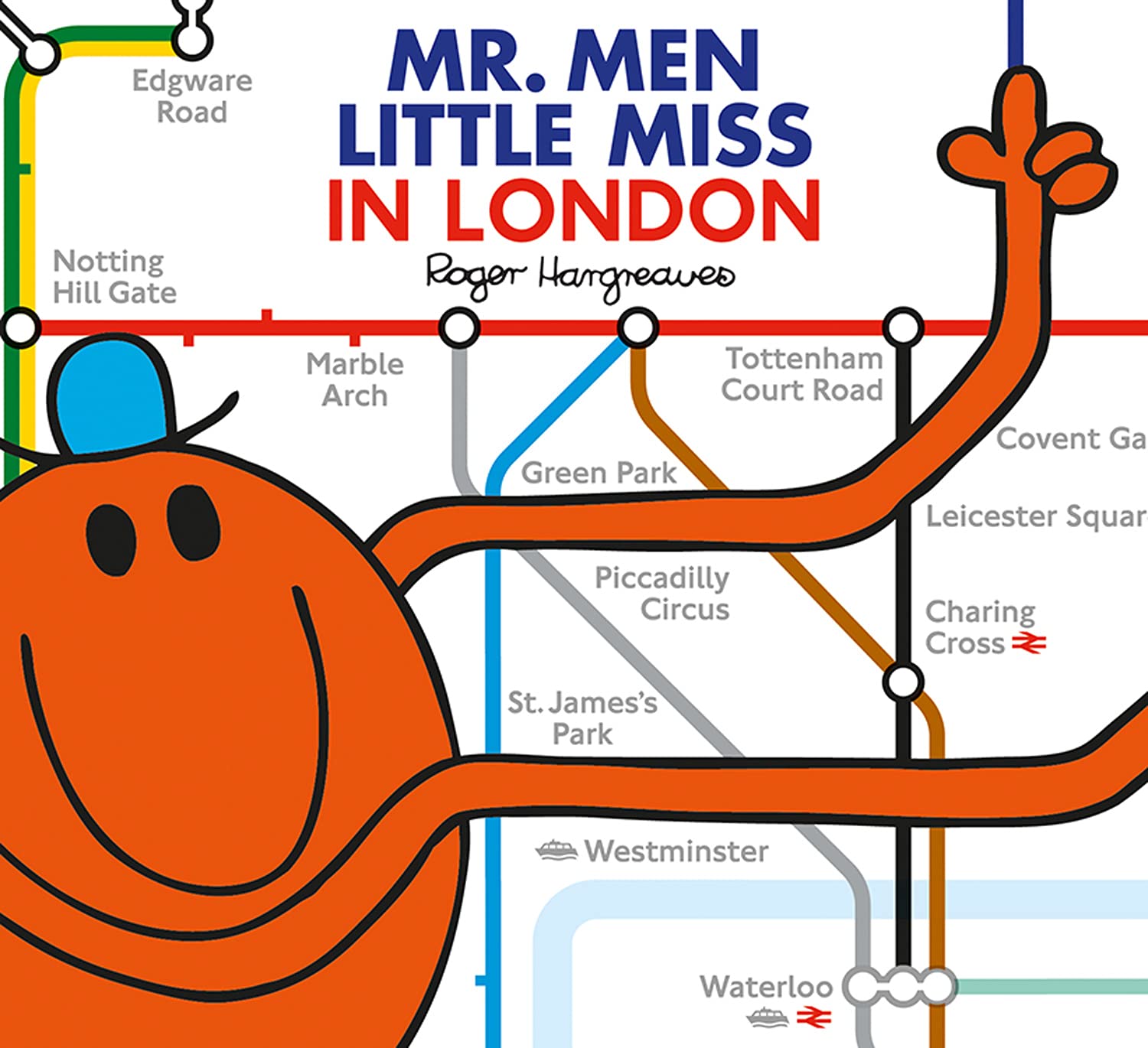 Mr Men and Little Miss In London Book - Large Size