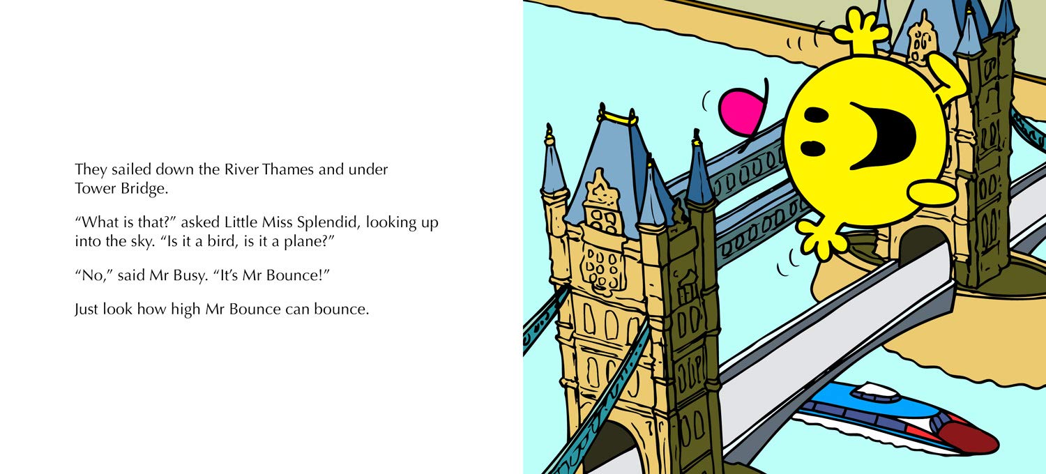 Mr Men and Little Miss In London Book - Large Size