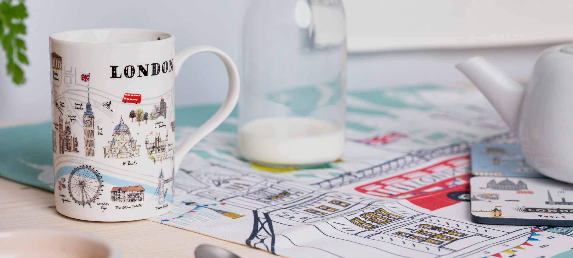 Mugs, coasters, tea towels and more from Tower Bridge