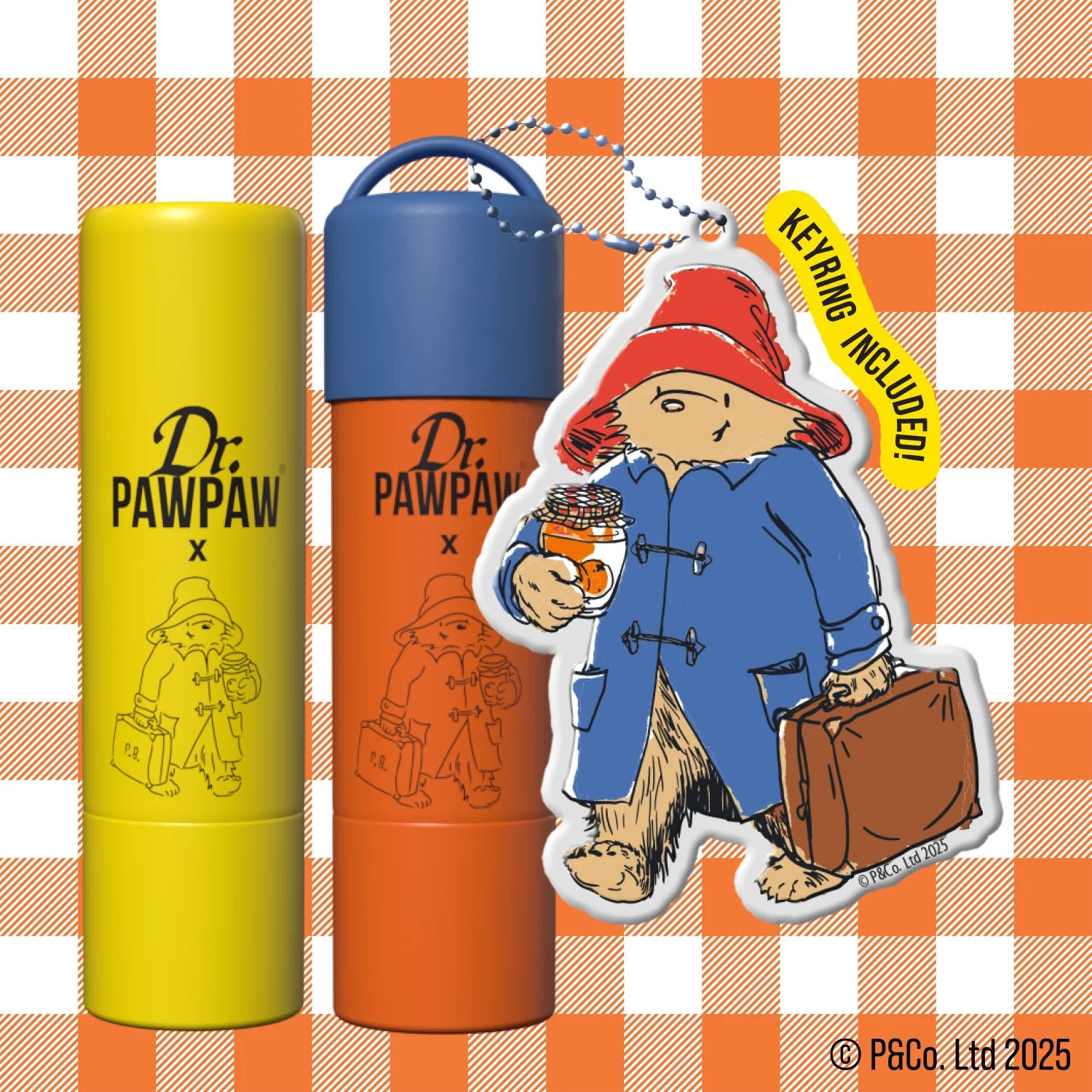 Paddington x Dr PawPaw Orange Marmalade Lip Balms 3