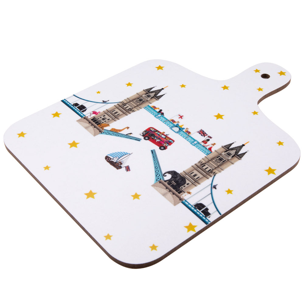 Peckish Goose Tower Bridge Mini Chopping Board 3