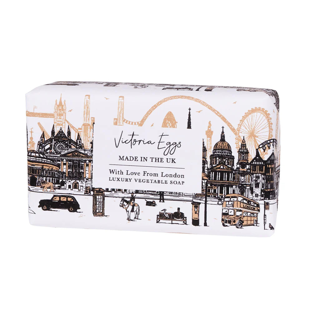 Victoria Eggs Quintessentially London Soap Zesty Lemongrass