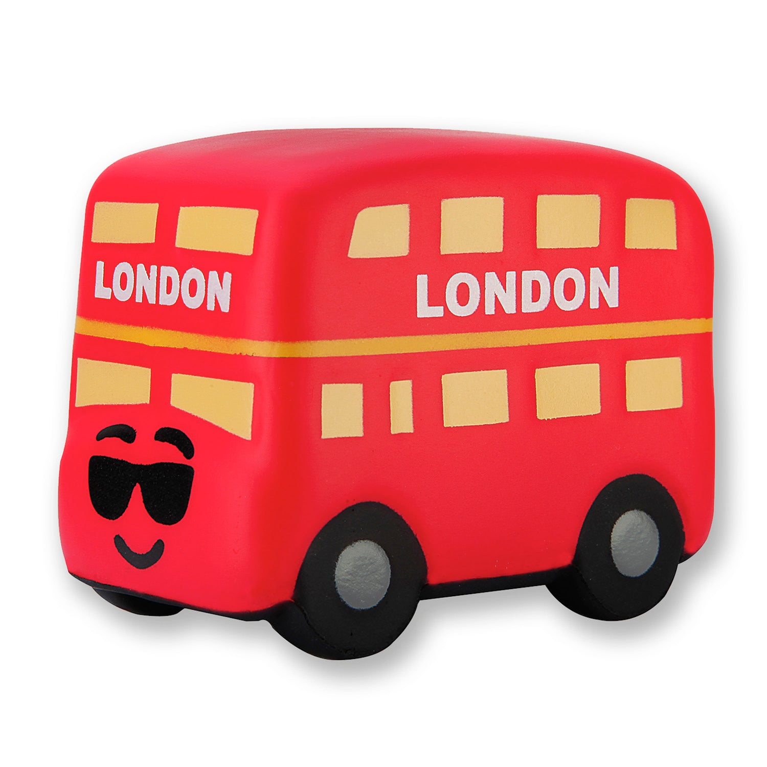 Squishi Pals - Dizzy Decker Bus - Stress Toy 1