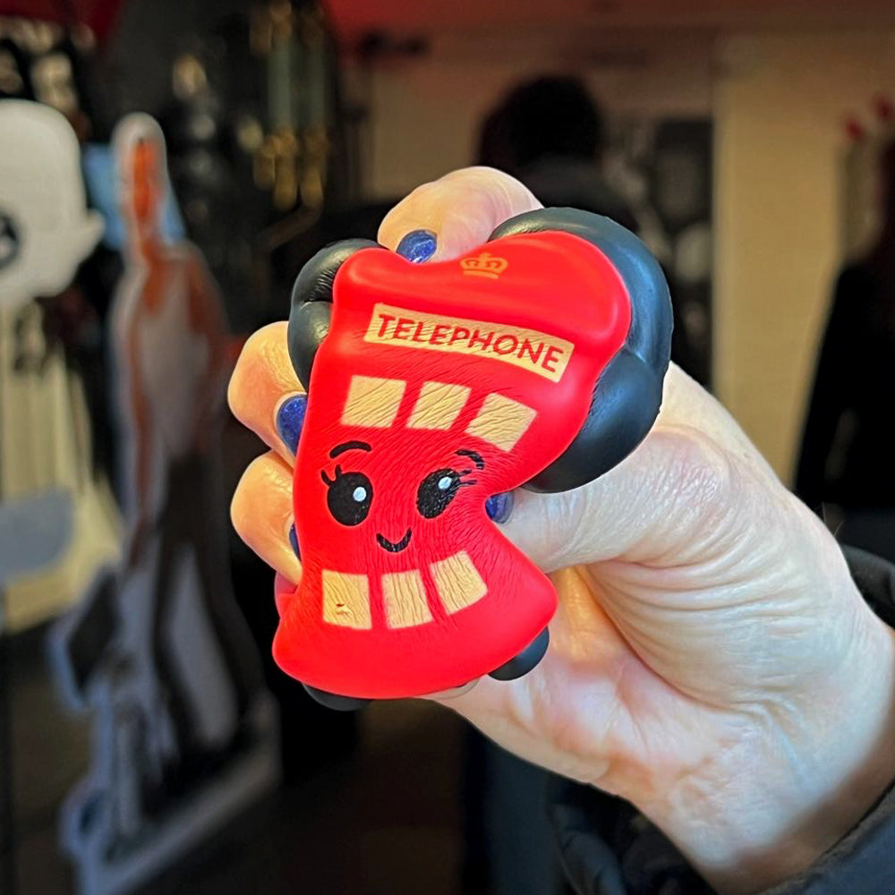 Squishi Pals - Phonella Telephone Box - Stress Toy - Squeezed by hand