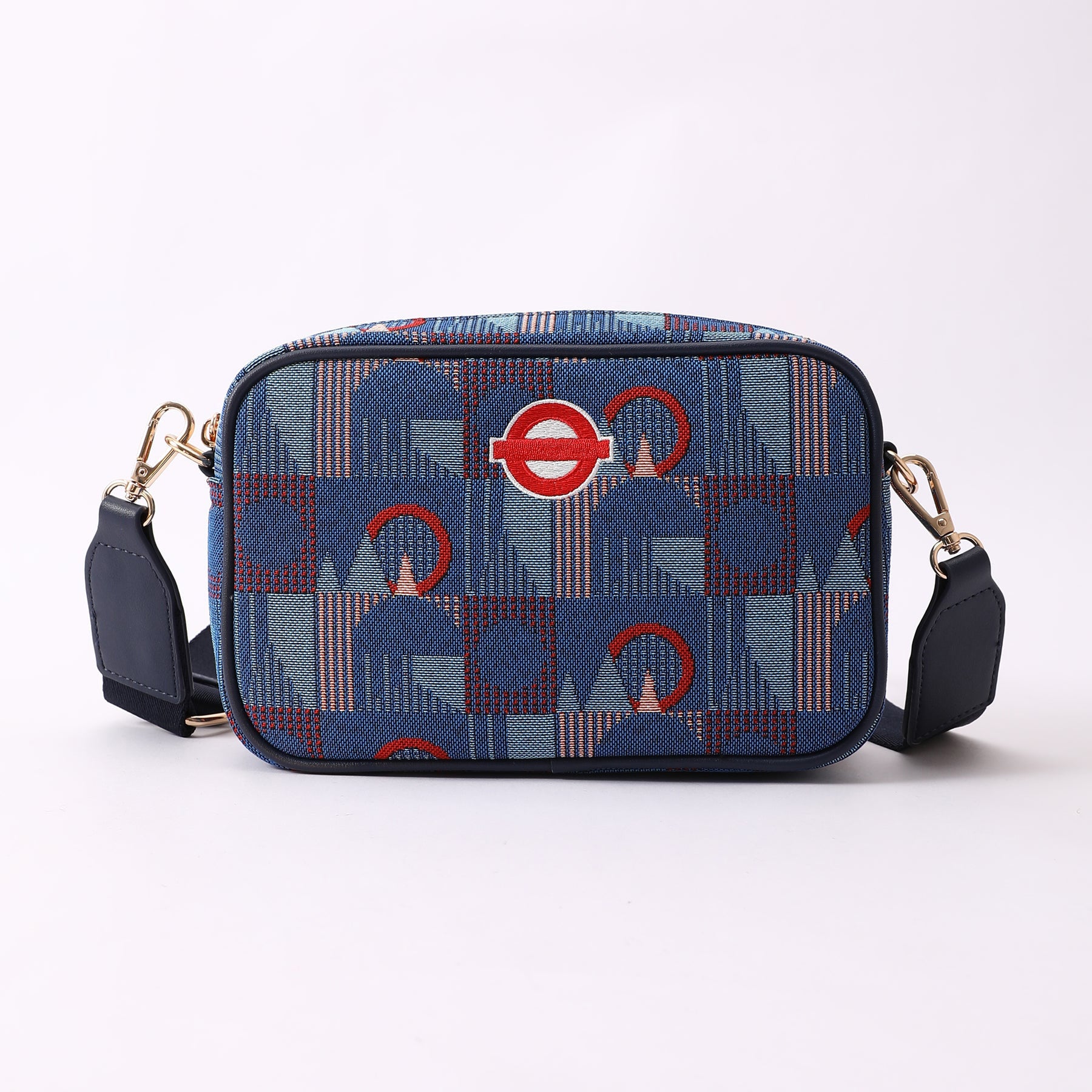 TFL Piccadilly Moquette Camera Bag 1