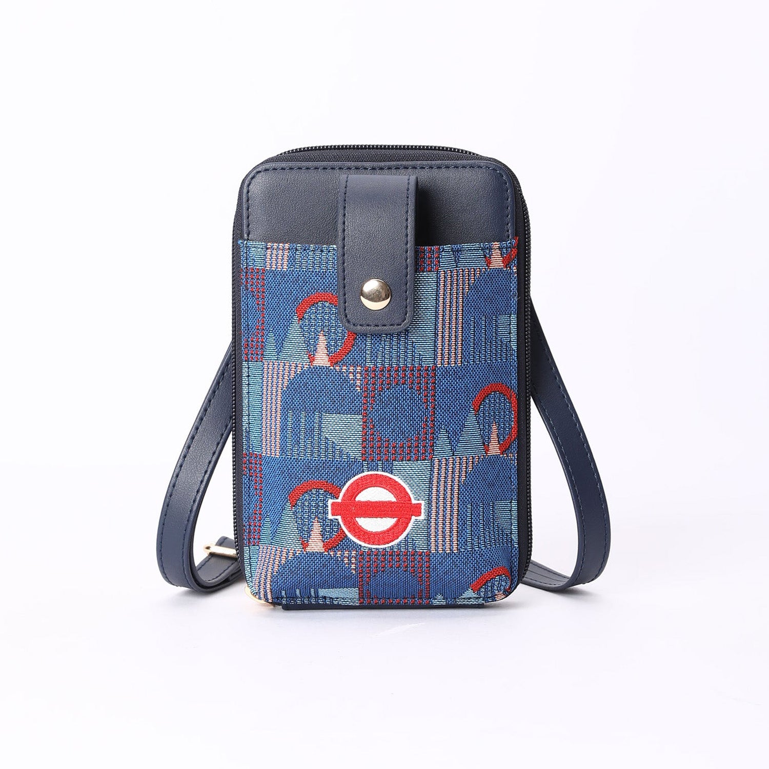 TFL Piccadilly Moquette Smart Phone Bag 1