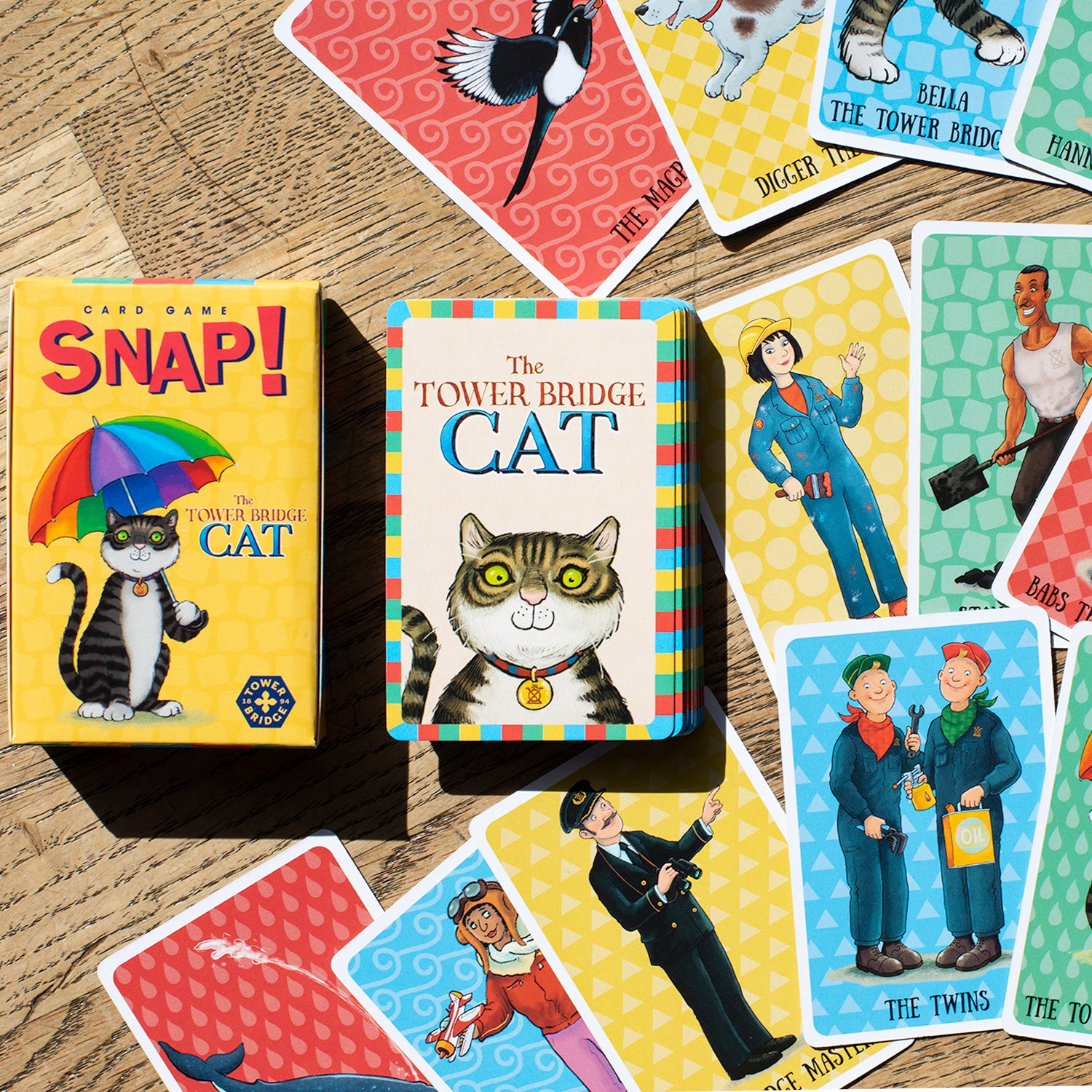 The Tower Bridge Cat Snap Cards 2
